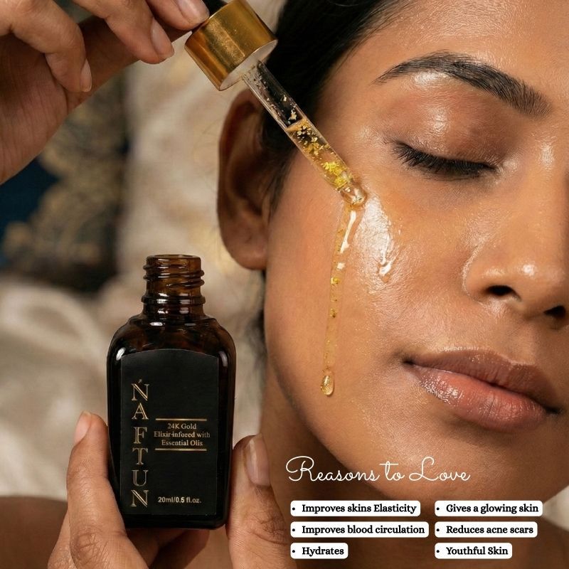 24K Gold Elixir Infused With Essential Oils