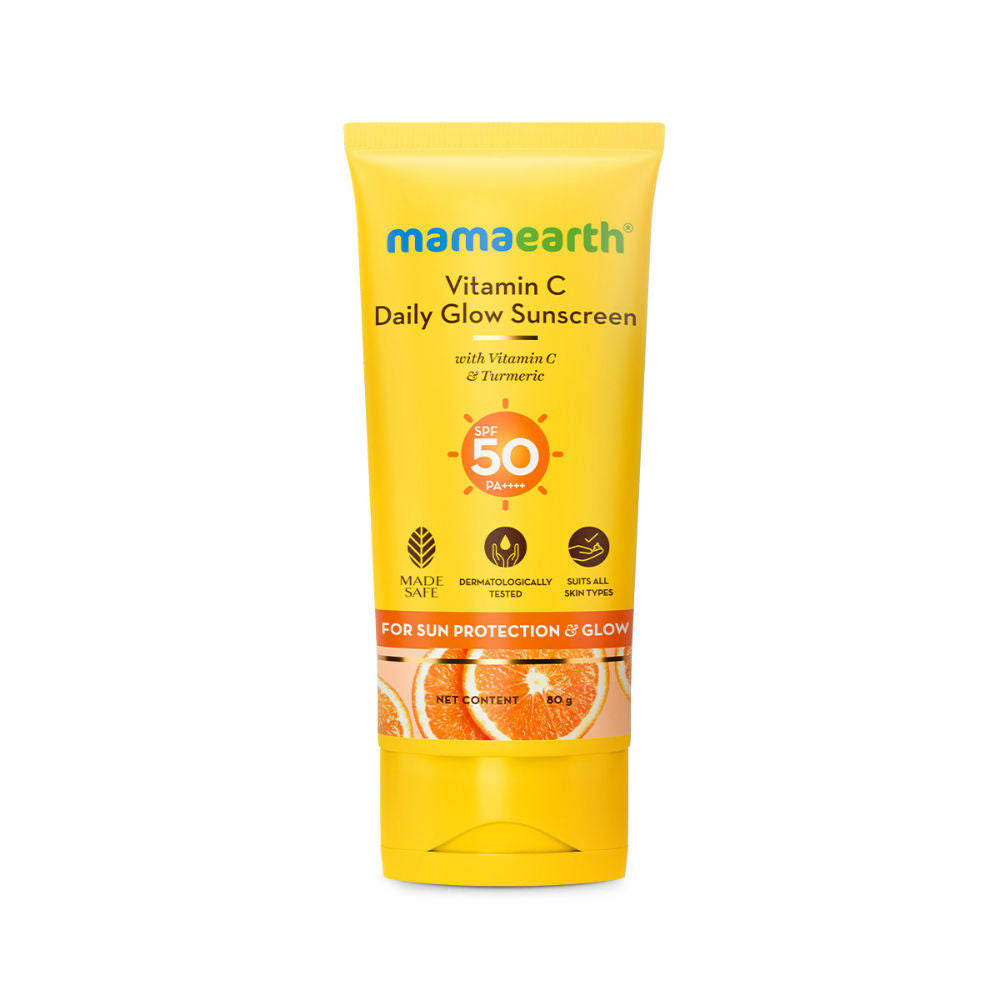 Vitamin C Daily Glow Sunscreen With Vit C & Turmeric For Tan Protect... - In-Vivo tested