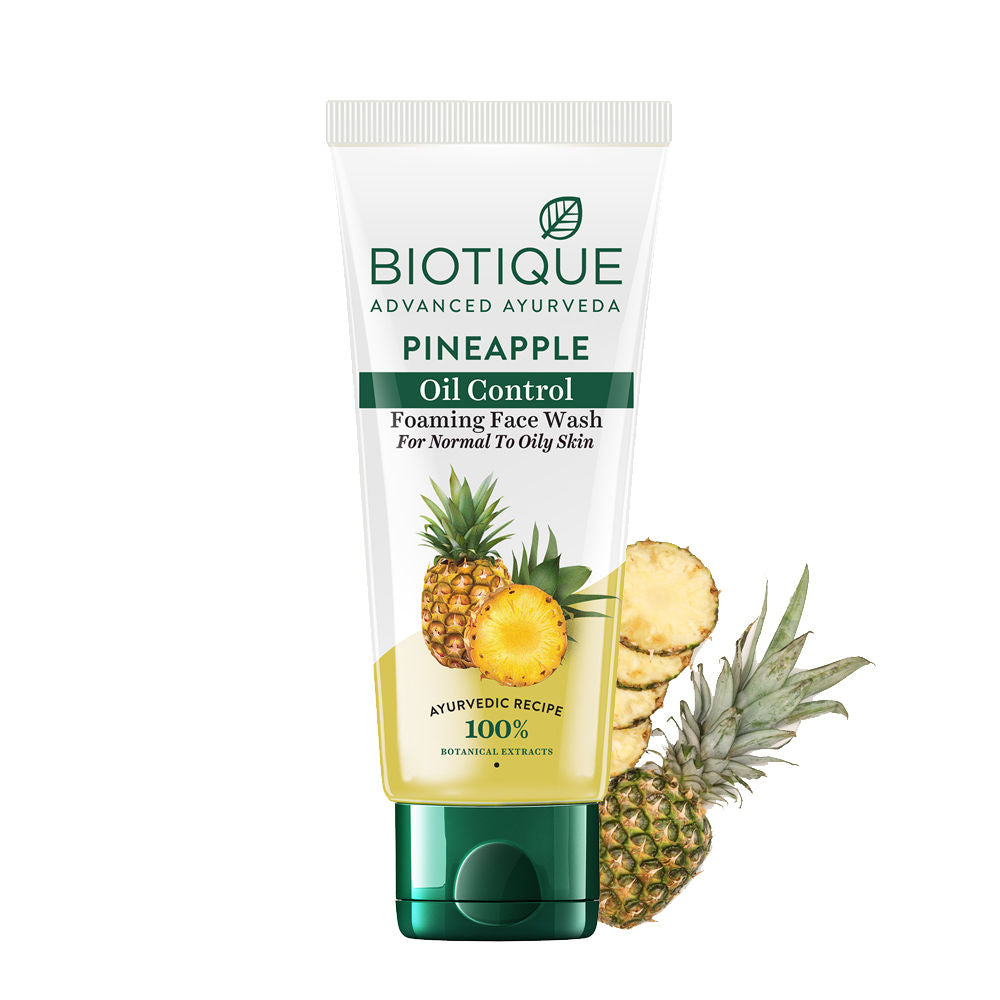 Bio Pineapple Oil Control Foaming Face Wash