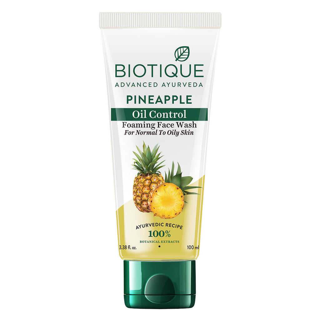 Bio Pineapple Oil Control Foaming Face Wash