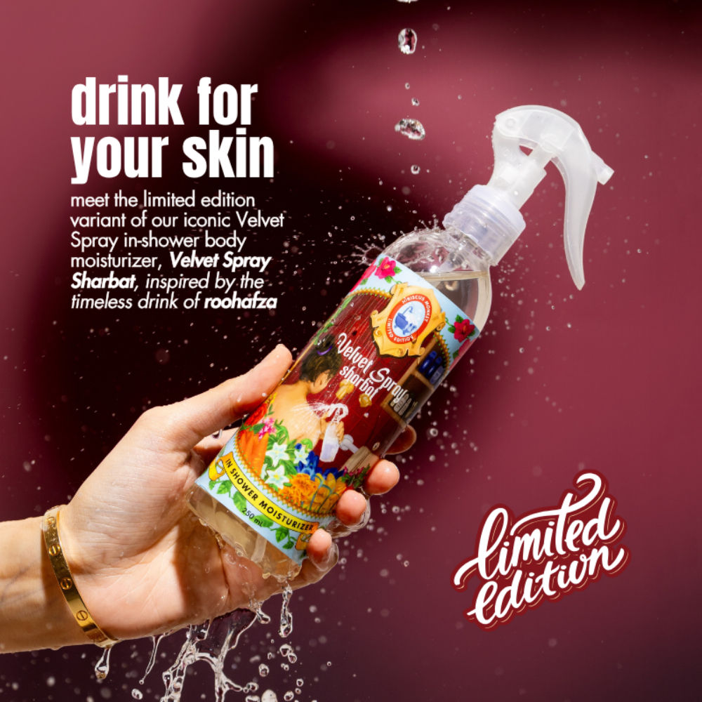 Limited Edition Velvet Spray Sharbat In-Shower Body Moisturizer