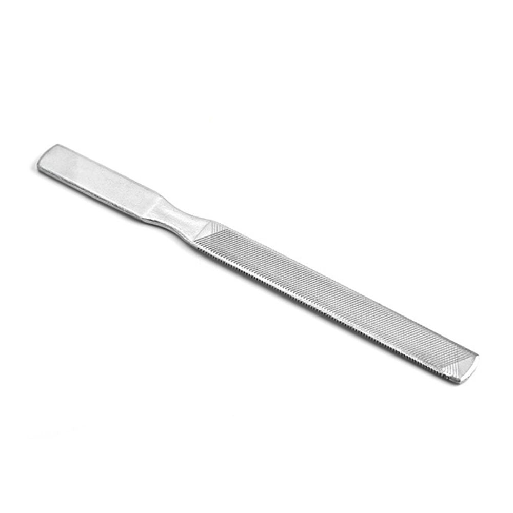 Nail Filer and Buffer double sided stainless steel pedicure manicure nail tool