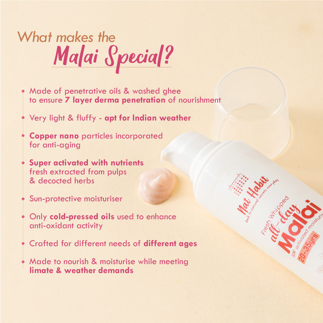 Tomato Patchouli Malai Face Moisturizer For Glowing Skin, Cold Cream For Winter