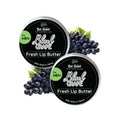 Desi Ghee & Honey Lip Balm- Non Tinted Black Grape Lip Butter For Dark Lip Lightening, Men