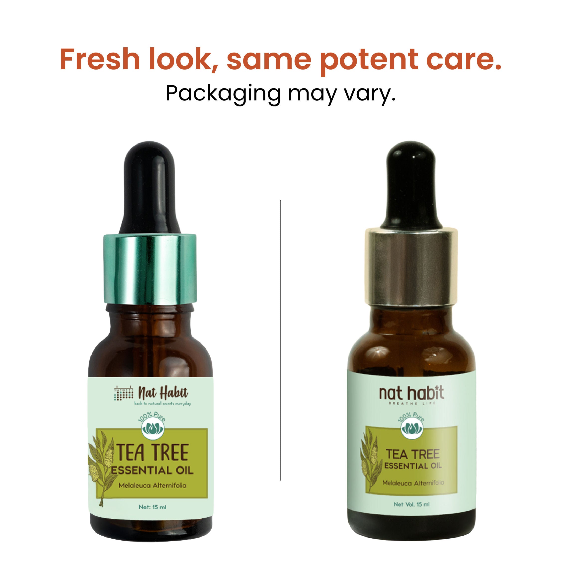 Tea Tree Essential Oil For Acne & Pimples, Blemishes & Flakes, Undiluted & 100% Pure