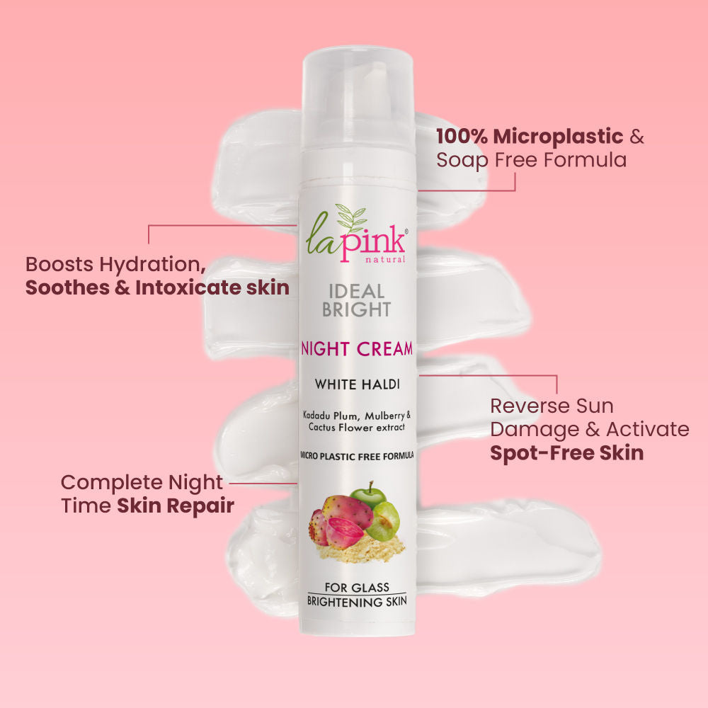 Ideal Bright Night Cream With Kakadu Plum For Pigmentation & Dark Spots, Oil-Free Cream