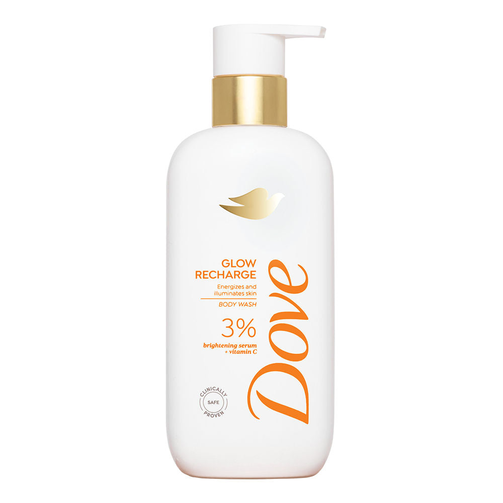 Glow Recharge Exfoliating Serum Body Wash with 3% Brightening Serum + Vitamin C