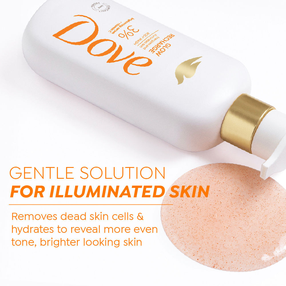 Glow Recharge Exfoliating Serum Body Wash with 3% Brightening Serum + Vitamin C