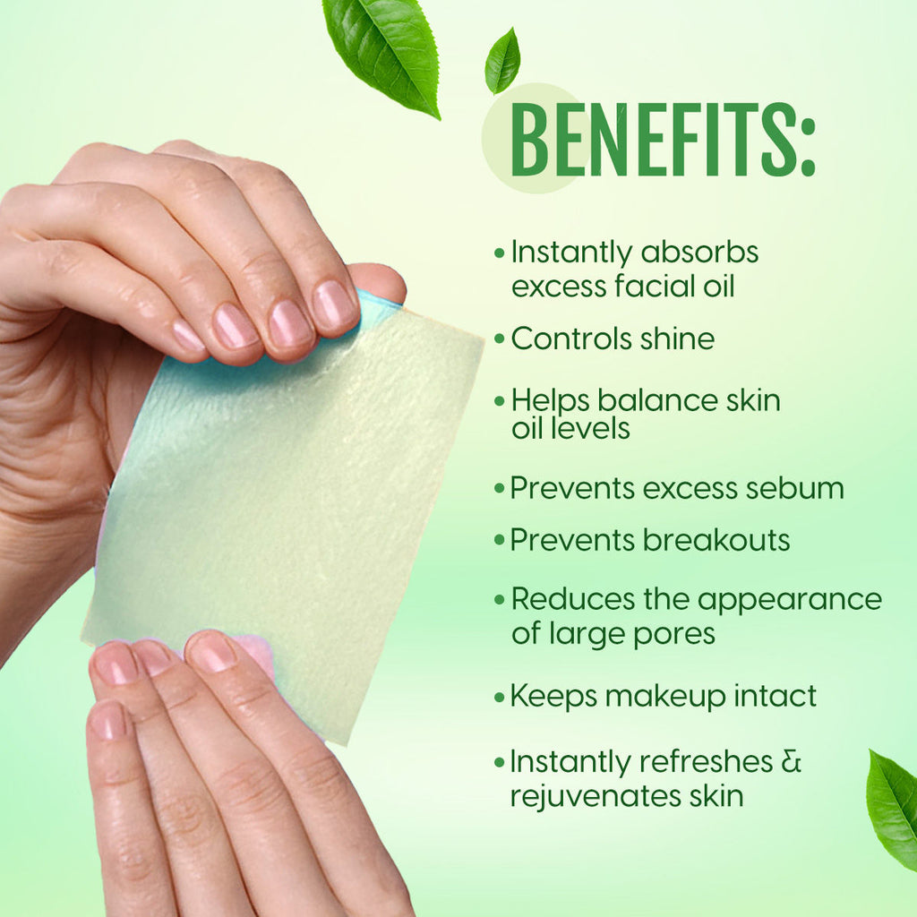 Oil Control Blotting Sheets Paper Pocket Sized Remover Tissues