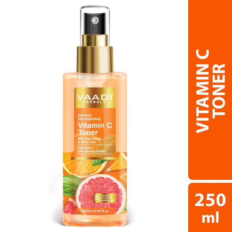 Vitamin C Toner - Tighten Pores & Brightens Skin - Alcohol Free