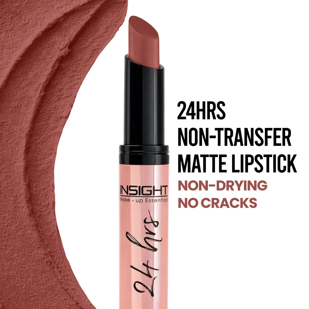 24 Hrs Non Transfer Matte Lipstick, Creamy Texture Matte Finish, Waterproof - What's Up