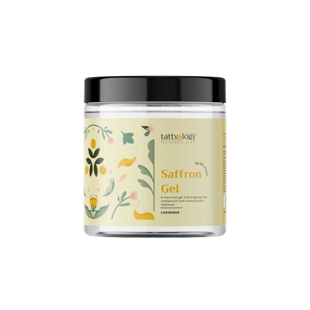 Luxurious Saffron Gel - Pure Saffron, Brightens Skin, Reduces Pigmentation & Adds Glow