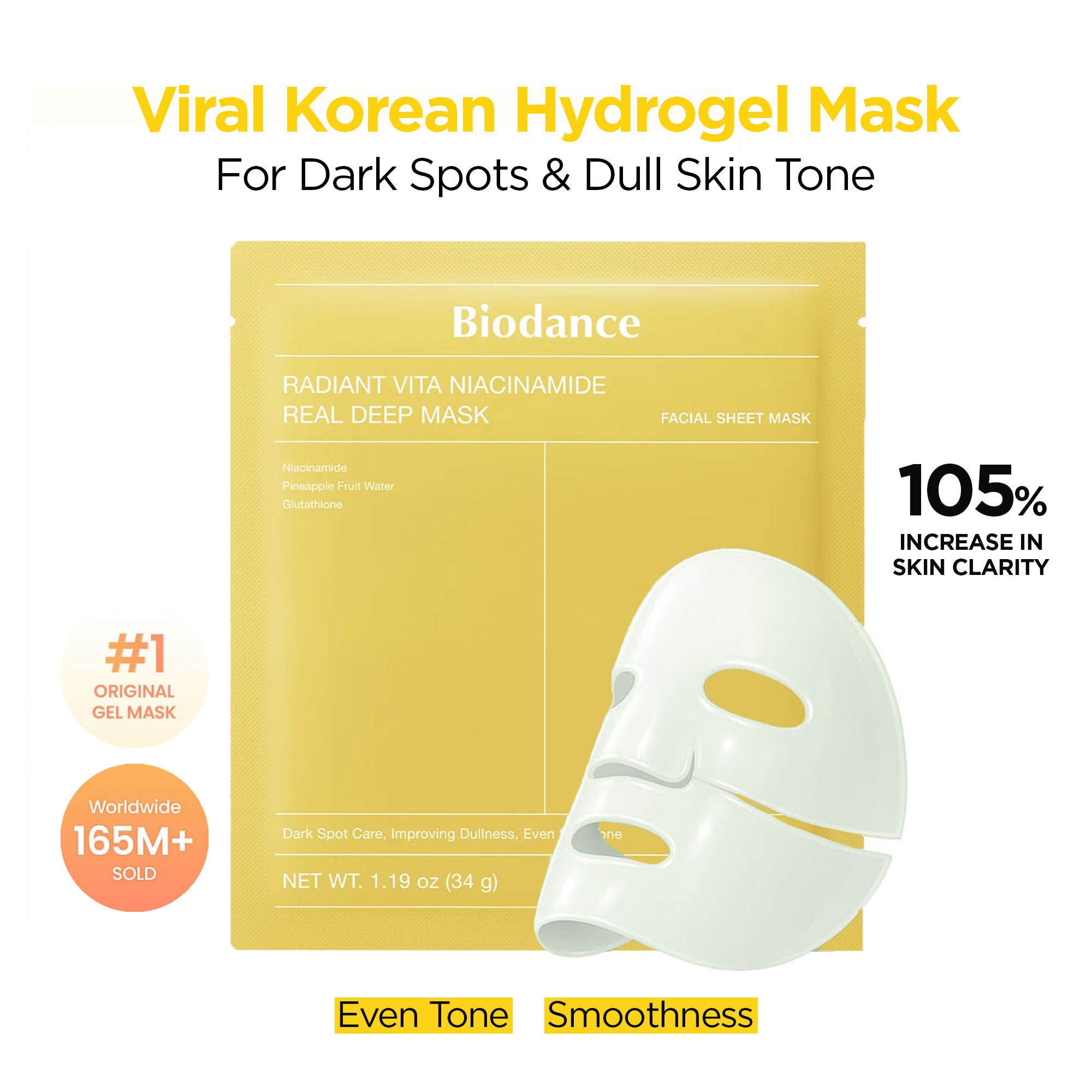 Radiant Vita Niacinamide Real Deep Mask