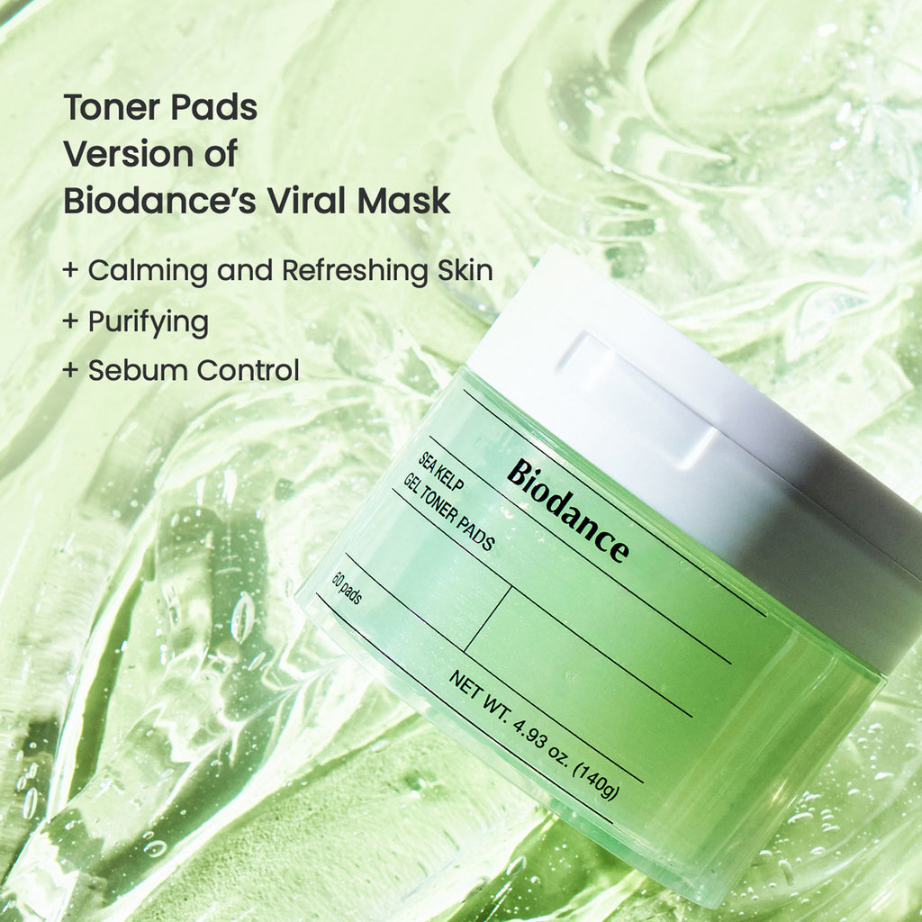 Sea Kelp Gel Toner Pads