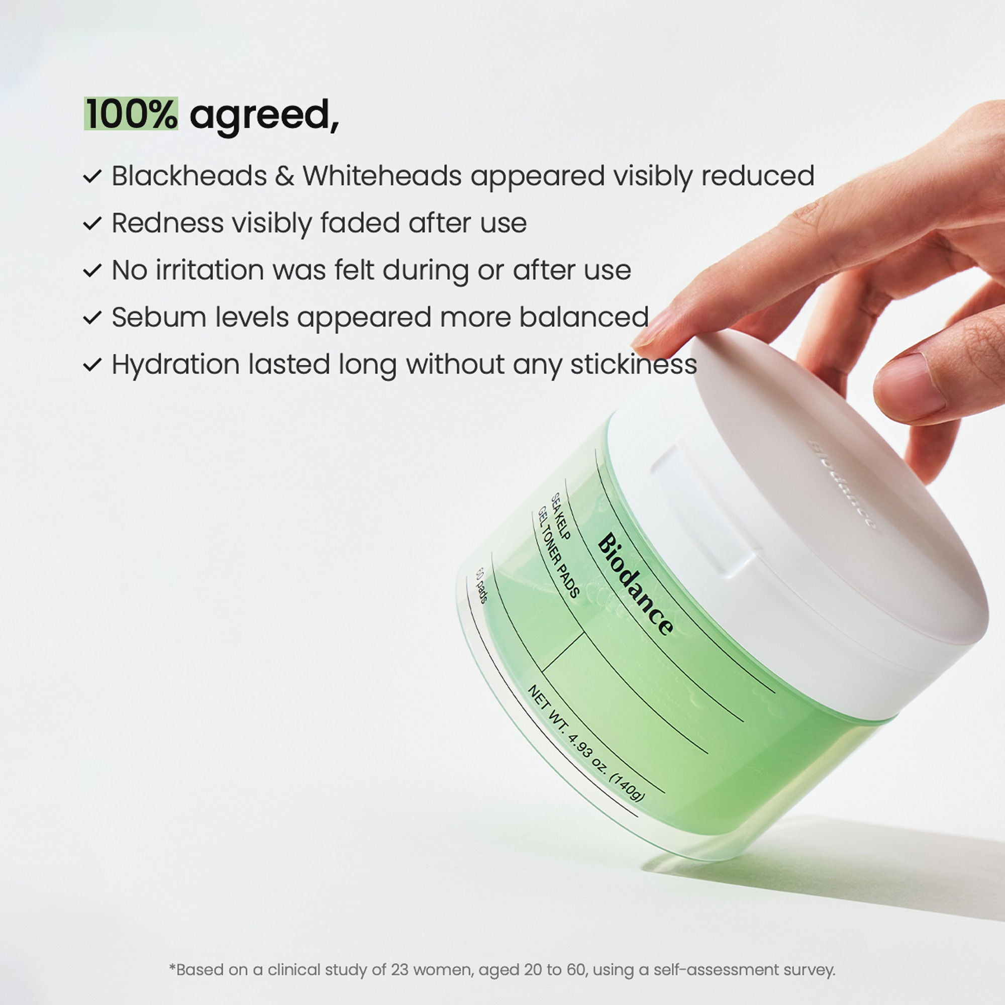Sea Kelp Gel Toner Pads