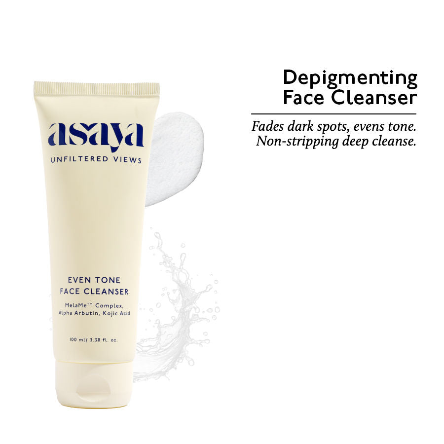 Dark Spot Even Tone Face Wash for Men & Women with MelaMe Complex, Kojic Acid & Alpha Arbutin