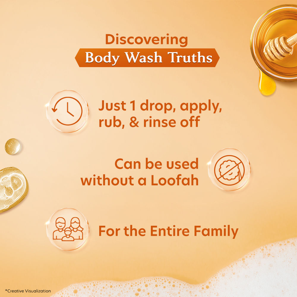 Moisturizing Body Wash Glycerin & Honey Shower Gel Supersaver XL Refill Pouch