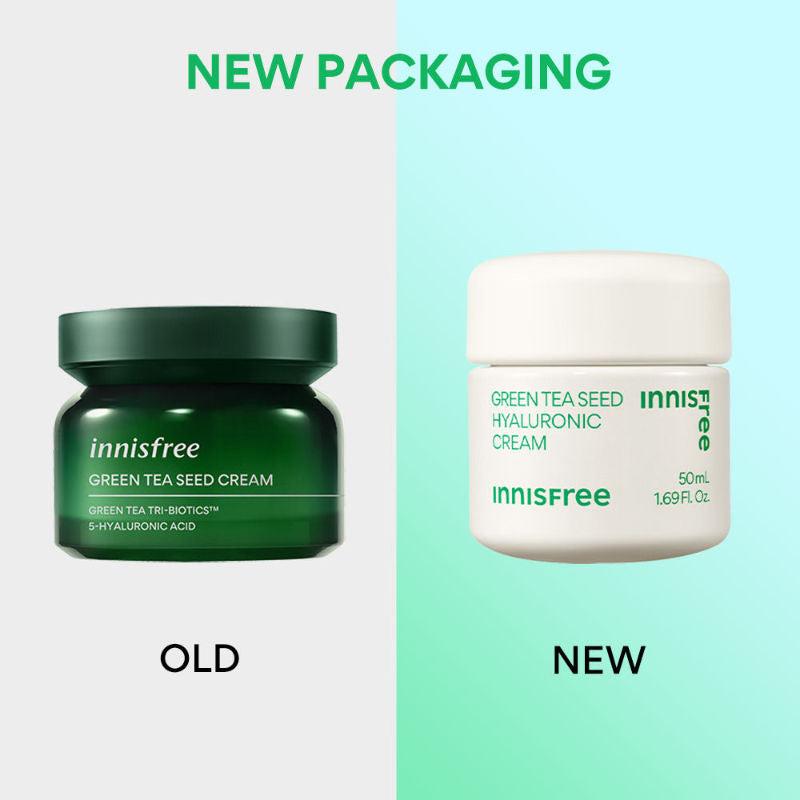 Green Tea Seed Cream - Hydrating & Soothing Moisturizer With Hyaluronic Acid