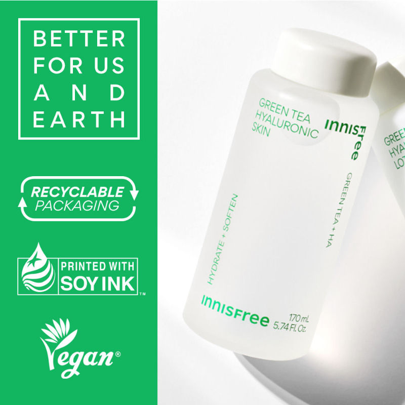 Green Tea Hyaluronic Toner - Hydrating & Refreshing Skin