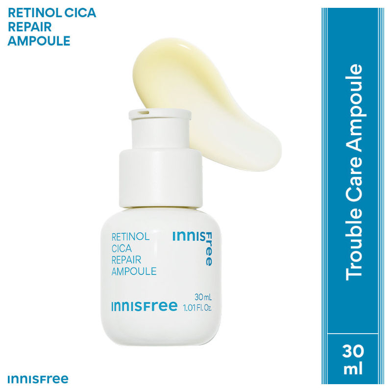 Retinol Cica Repair Ampoule With Hyaluronic Acid, Reduces Skin Blemishes - Sensitive Skin - 30ml