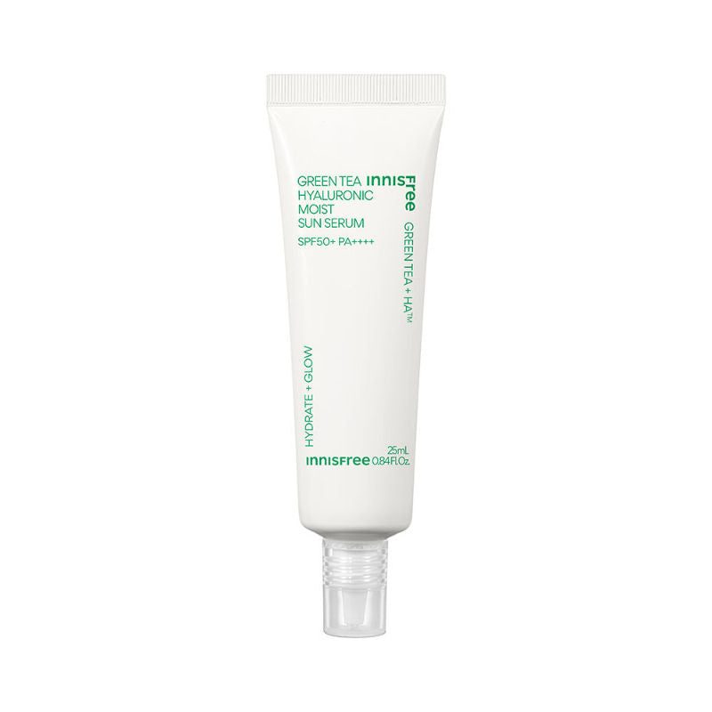 Green Tea Hyaluronic Sunscreen Serum SPF 50+ PA++++ No White Cast Lightweight & Hydrating