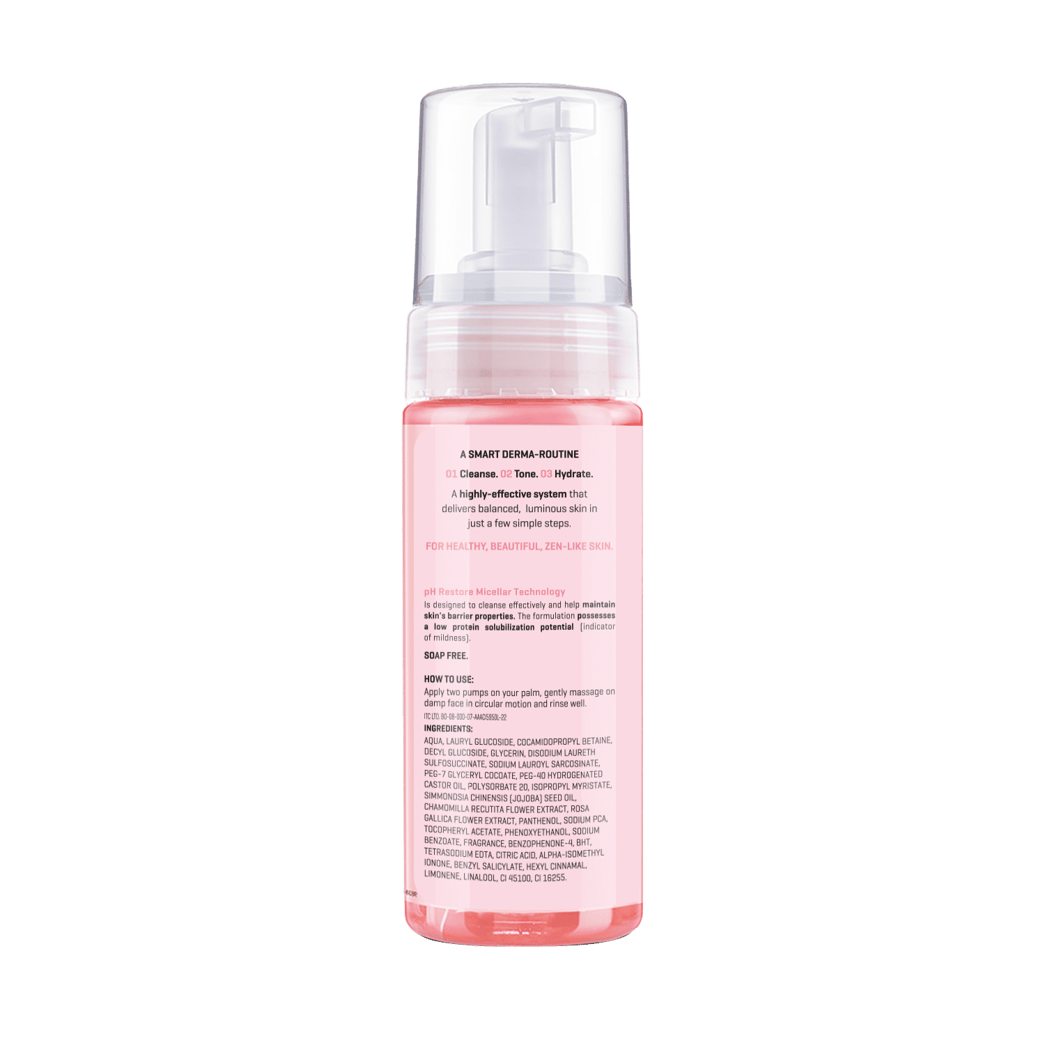 Ph Restore Cleansing Mousse, Foaming Face Wash, Restores And Repairs Skin Barrier
