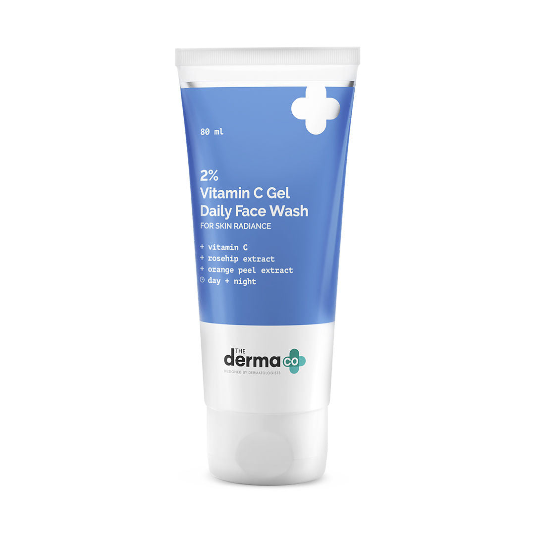 2% Vitamin C Gel Daily Face Wash With Rosehip & Orange Peel Extract