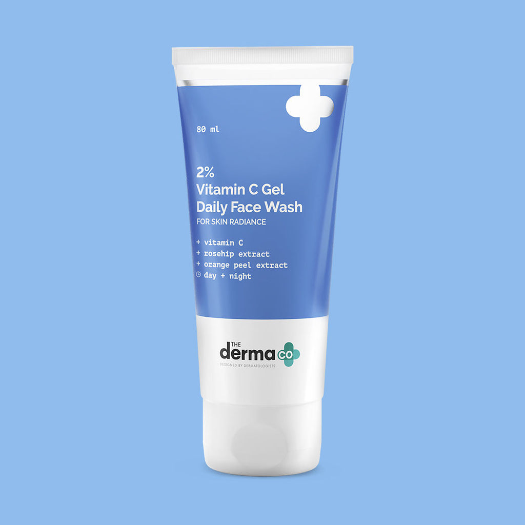2% Vitamin C Gel Daily Face Wash With Rosehip & Orange Peel Extract