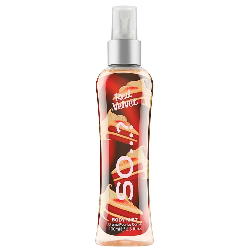 Red Velvet Body Mist Fragrance Spray For Her