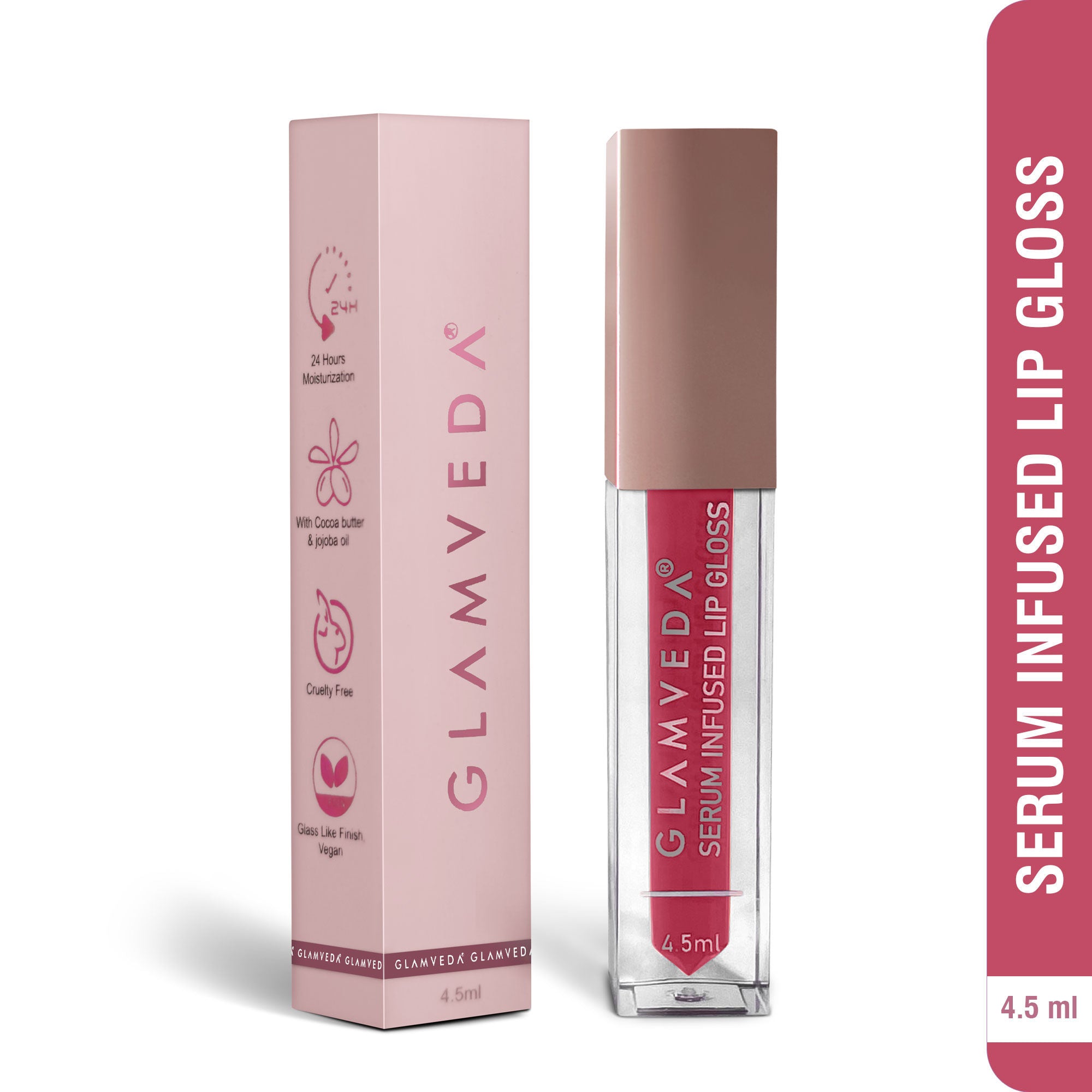 High Shine Serum Infused Lip Gloss - Foxy