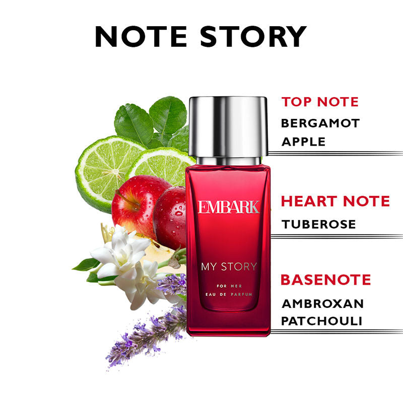 My Story For Her- Eau De Parfum Fragrance Mist, Perfume For Women