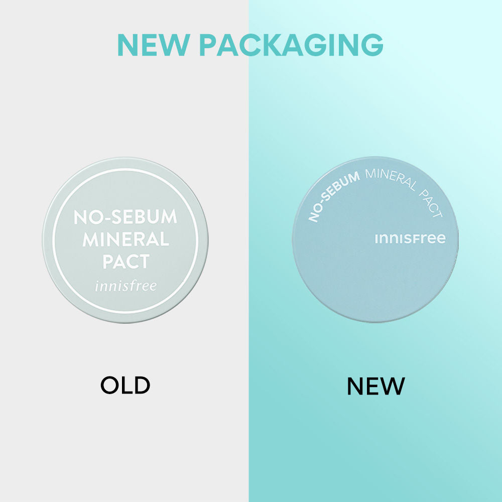No Sebum Mineral Pact For Oil Control & Skin Tone Correction