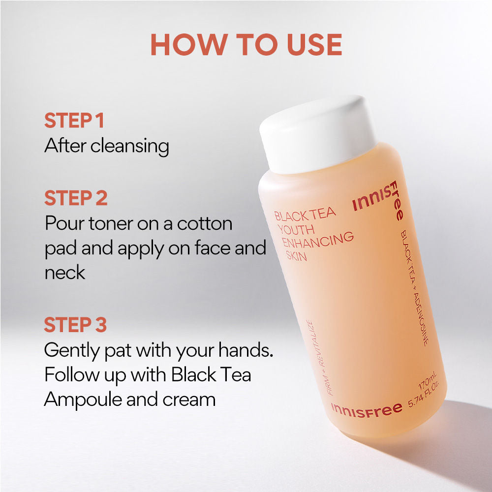 Black Tea Youth Toner - Anti-Aging & Hydrating Formula