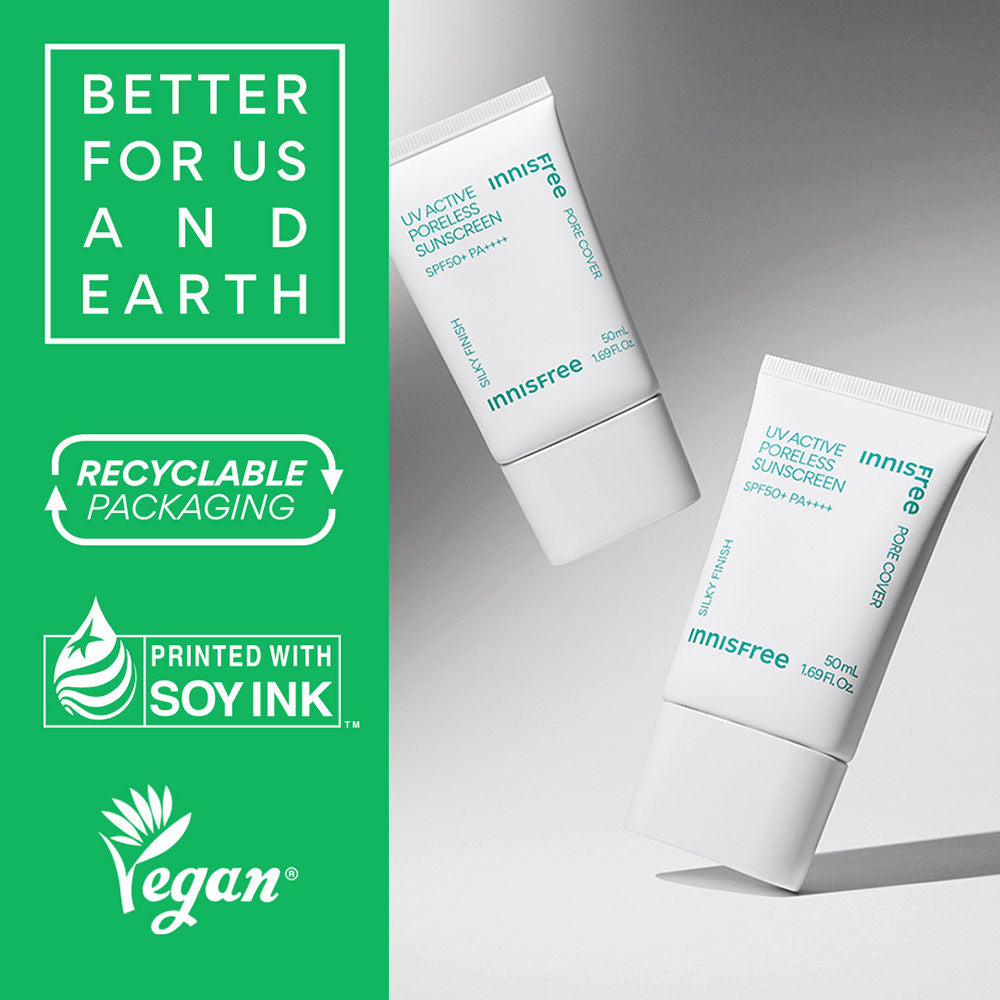 UV Active Poreless Sunscreen SPF 50+ - Smooth Even Tone