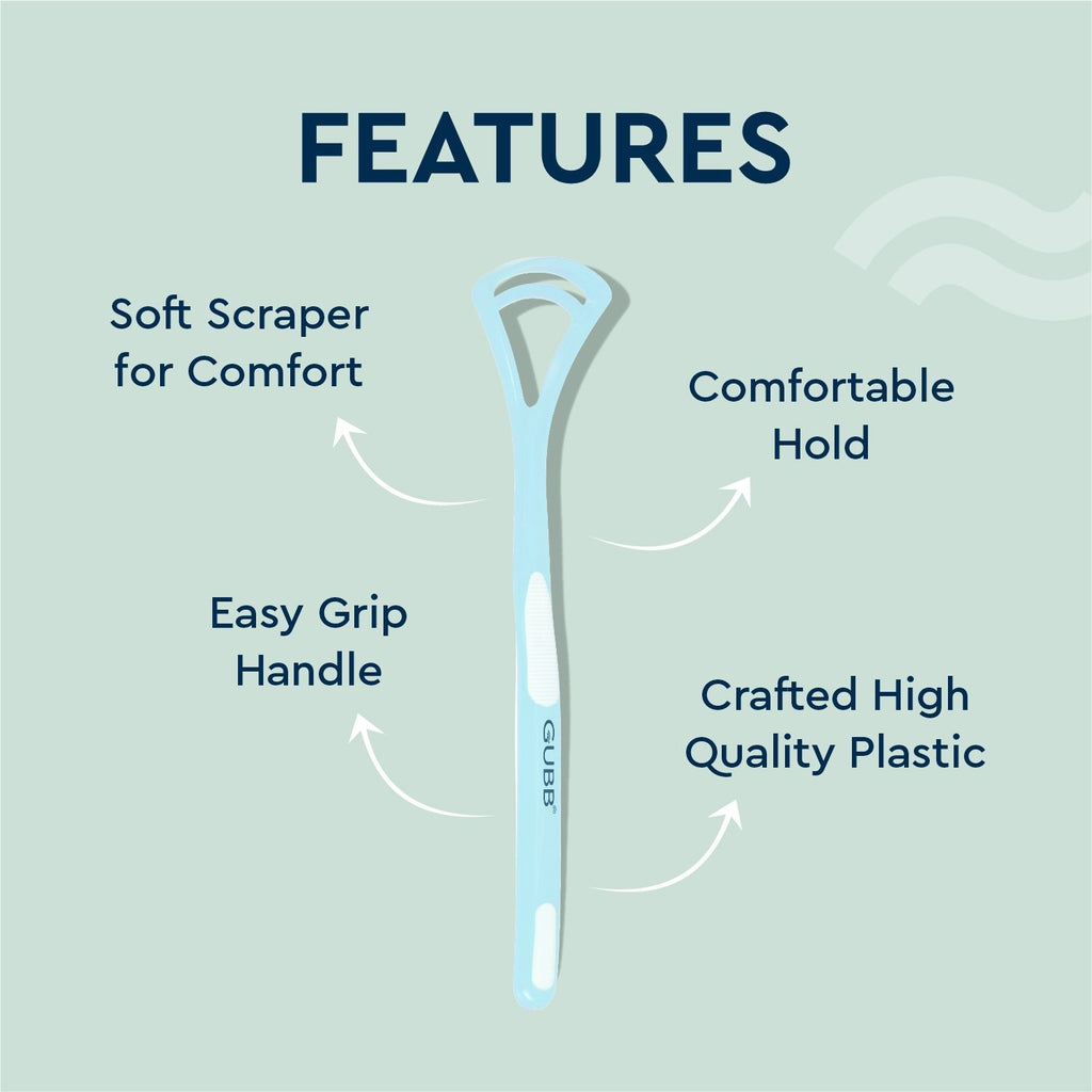 Plastic Tongue Cleaner For Men and Women With Handle