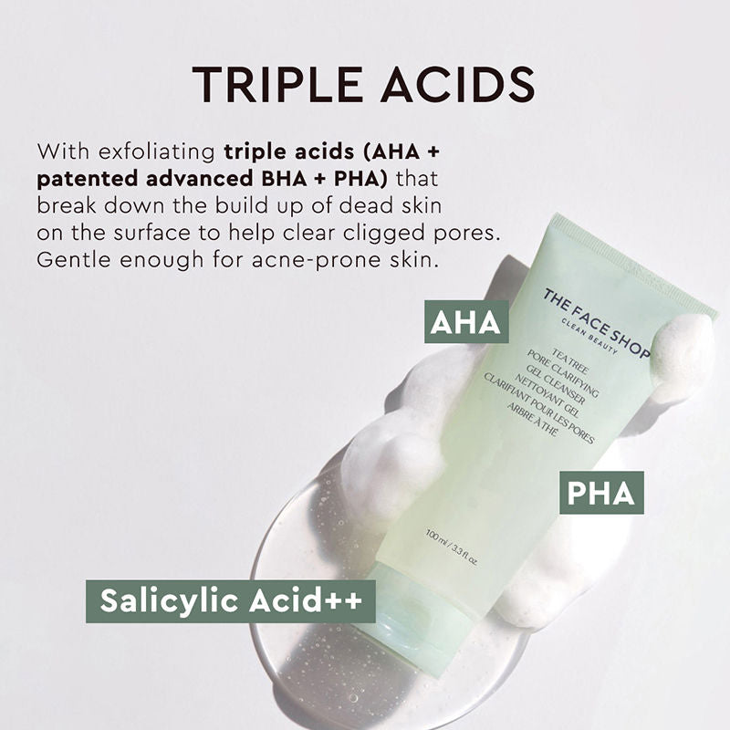 Tea Tree Gel Cleanser - Korean Face Wash