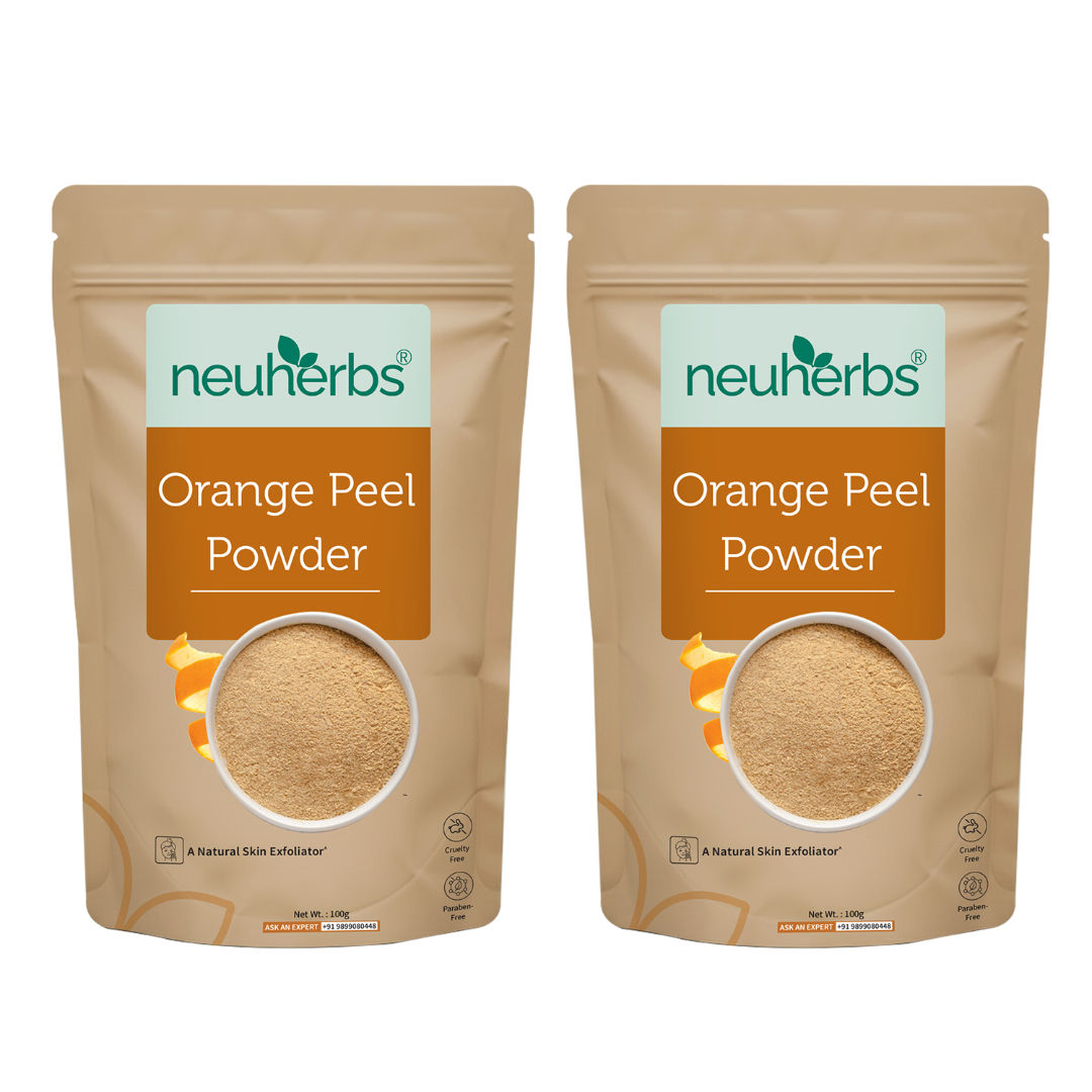 Orange Peel Powder to Improve Skin Tone with No Artificial Colour and Additives