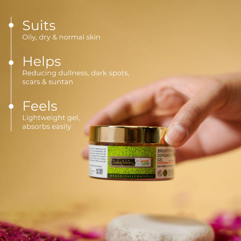 Yogurt & Honey Depigmentation Gel, Skin Brightening & Lightening