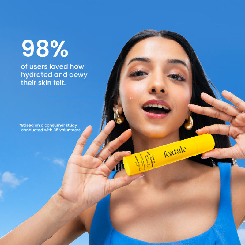 Dewy Sunscreen SPF 70 PA++++ With Niacinamide + Provitamin B5 + Vitamin E