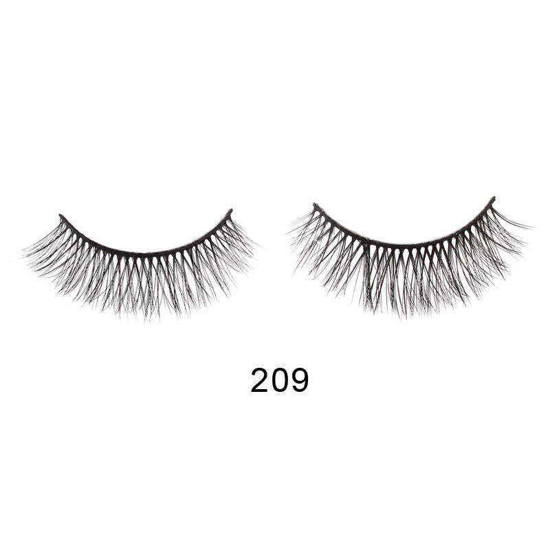3D Effect Long and Natural Look False Eyelashes - 209