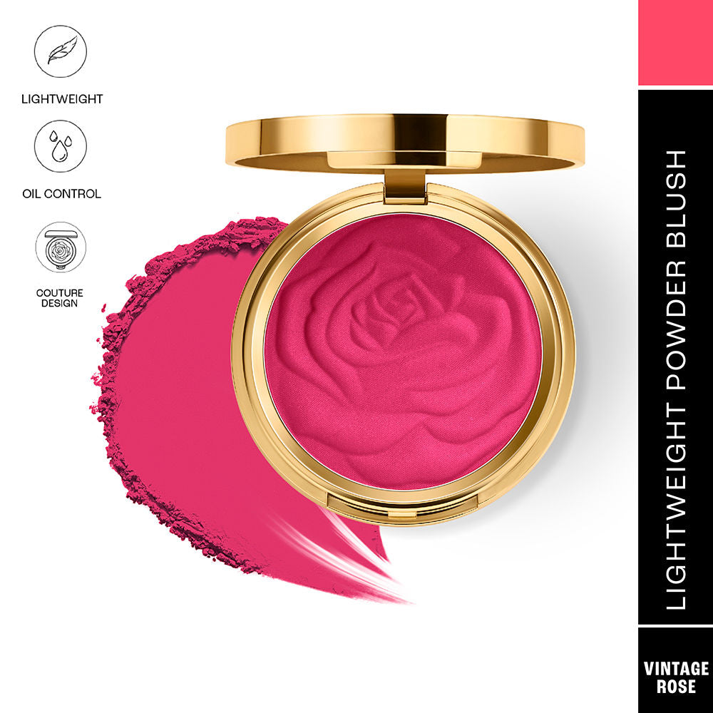 Showstopper Collection Rouge Bloom Powder Blush - Vintage Rose