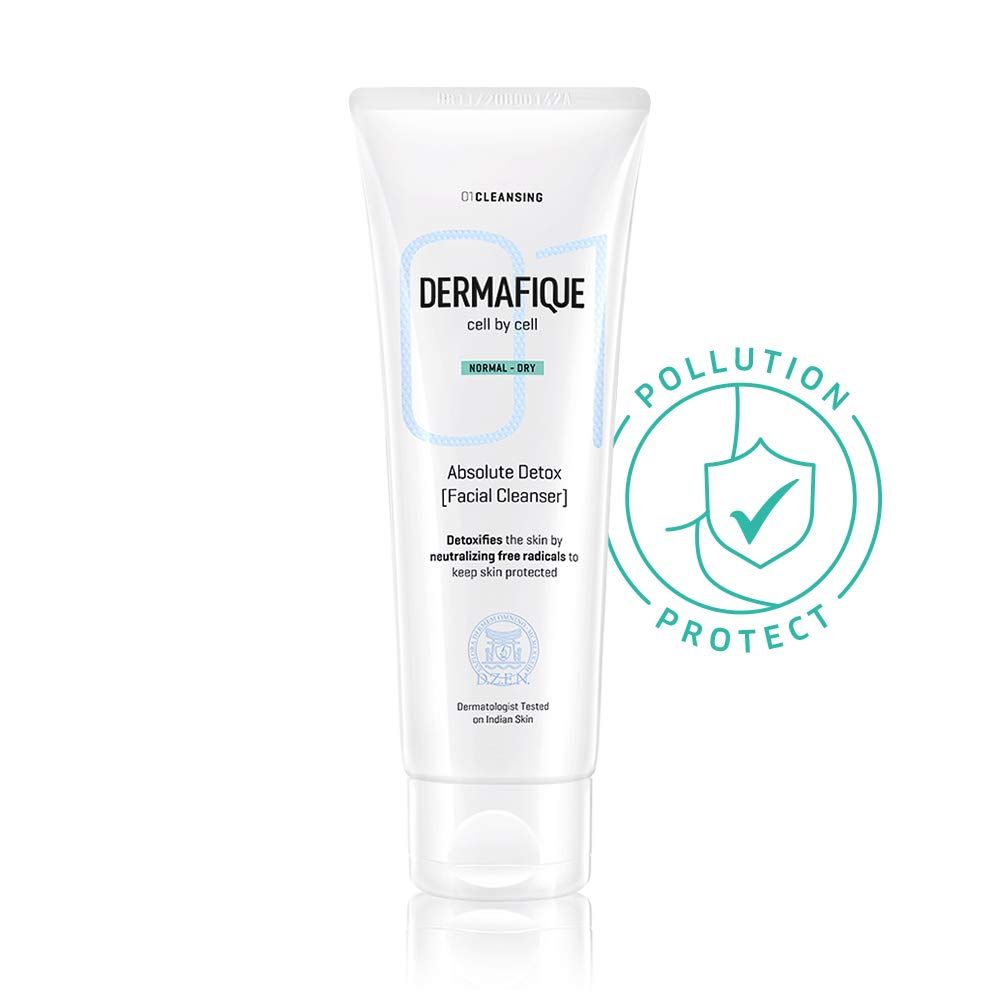 Absolute Detox Facial Cleanser Exfoliating Face Wash With Vitamin E, Cleanses Pores