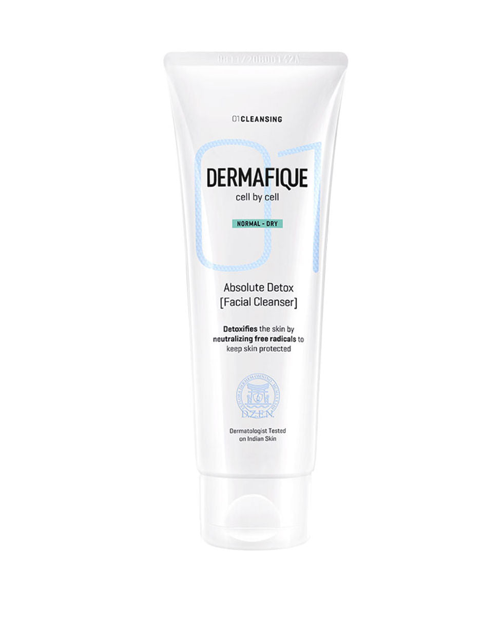 Absolute Detox Facial Cleanser Exfoliating Face Wash With Vitamin E, Cleanses Pores
