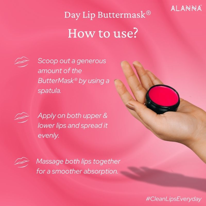 Day Lip ButterMask, Moisturizing Daytime Lip Care, For Dark & Dry Pigmented Lips