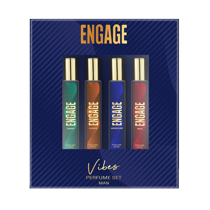 Vibes Perfume Spray Set For Men