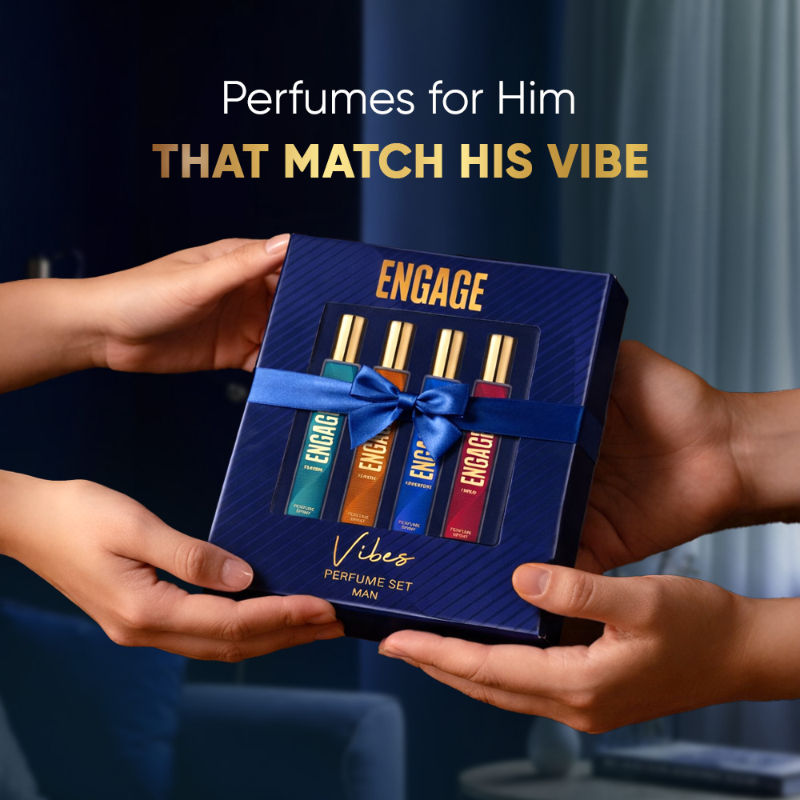 Vibes Perfume Spray Set For Men