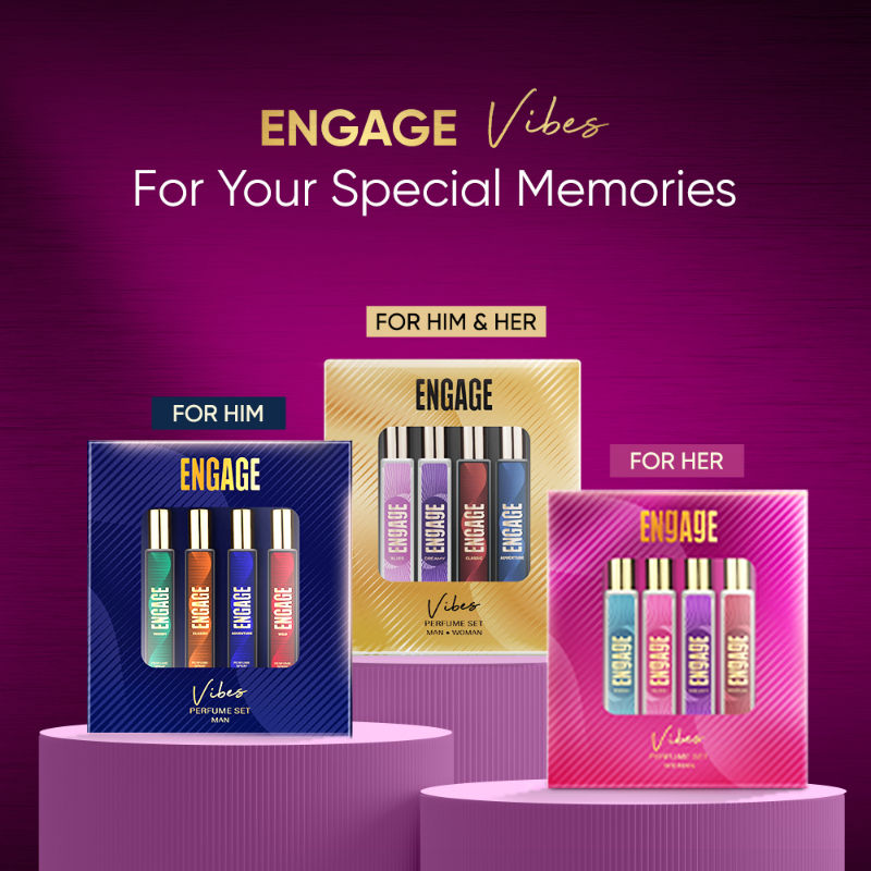Vibes Perfume Spray Set For Women