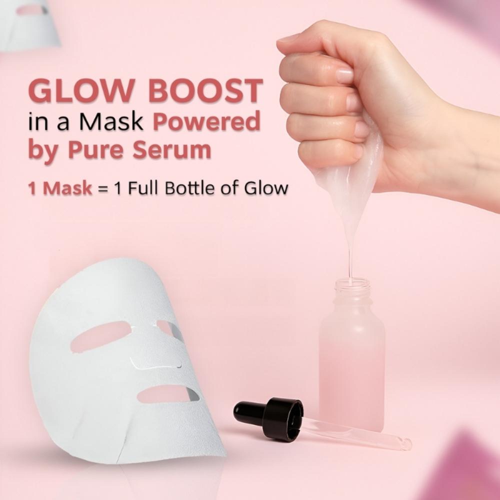 Dunamiss Hydra Boost Instant Glow Sheet Mask with Hyaluronic Acid
