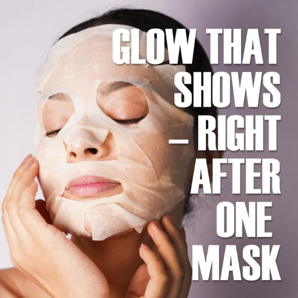 Dunamiss Hydra Boost Instant Glow Sheet Mask with Hyaluronic Acid