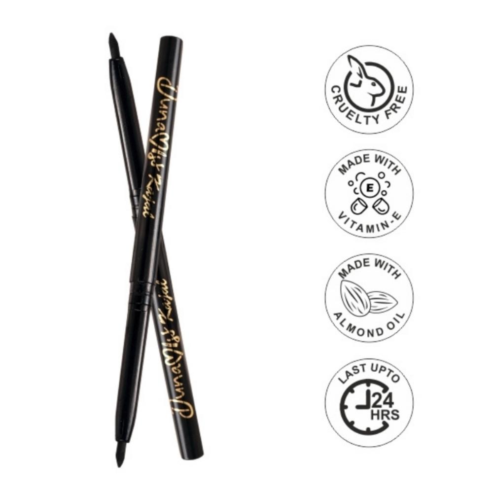 Dunamiss 24Hr Smudge-Proof Kajal - Jet Black